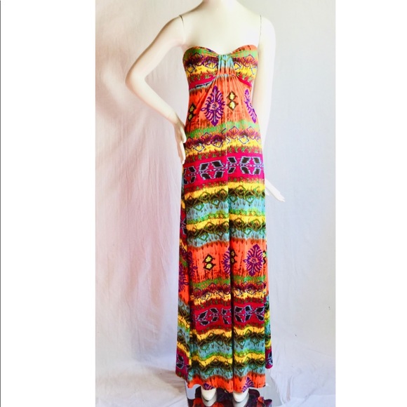 Arden B Dresses & Skirts - Arden B. Strapless Maxi Dress Sz XL